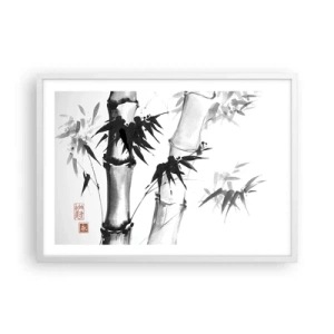 Poster in een witte lijst - Close-up op het oosten - 70x50 cm