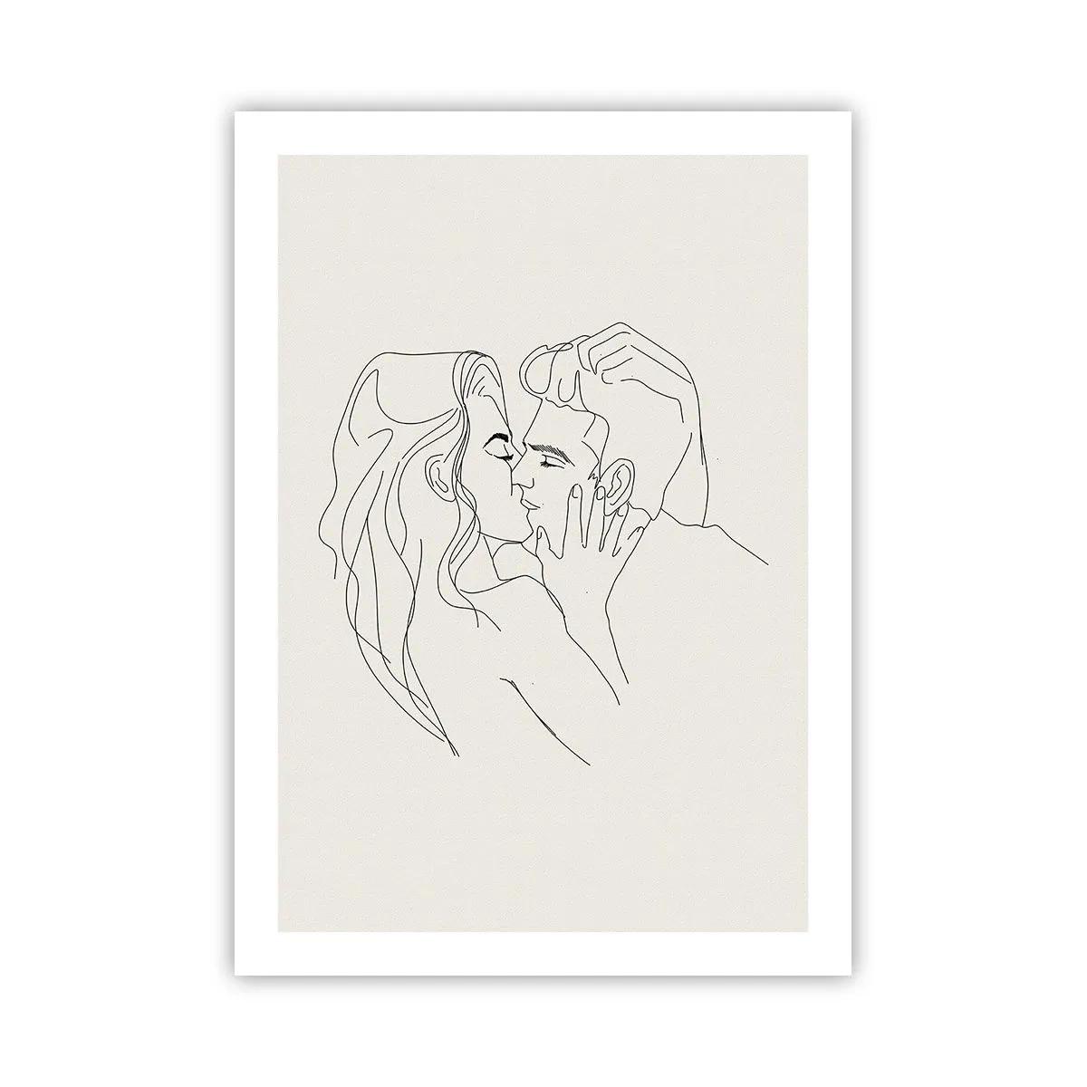 Poster - Verstrikt in gevoel - 50x70 cm