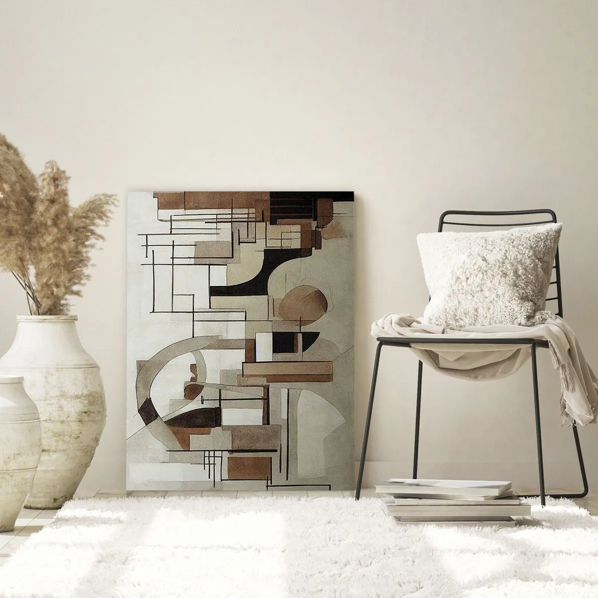 Schilderen op glas - Stadslandschap 2.0 - 50x70 cm