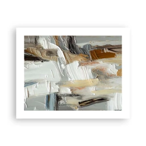 Poster - Kleurrijke lagen - 50x40 cm