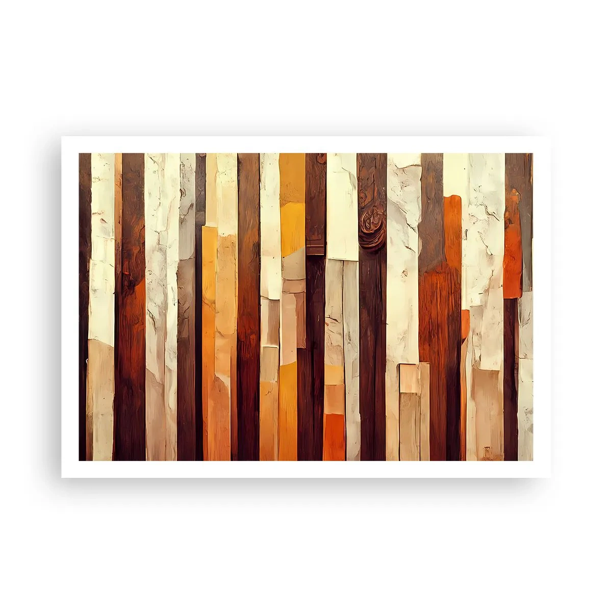 Poster - Anthem van de bosbomen - 100x70 cm