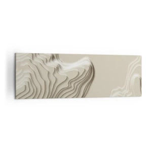 Schilderen op canvas - Kunst topografie - 160x50 cm