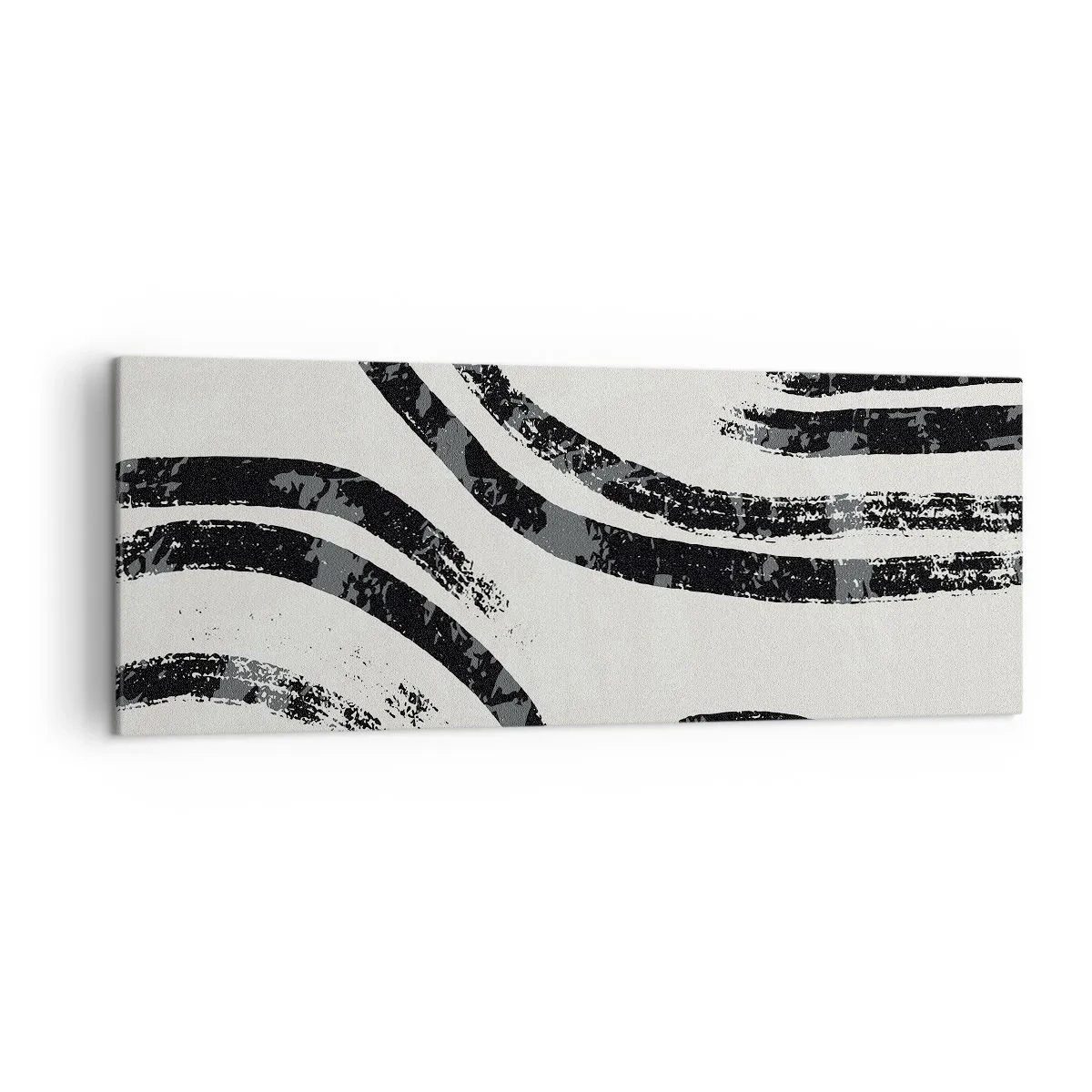 Schilderen op canvas - Half gestopt - 140x50 cm