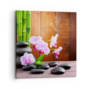 Schilderen op canvas - Maak kennis met de geneugten van het oosten - 70x70 cm