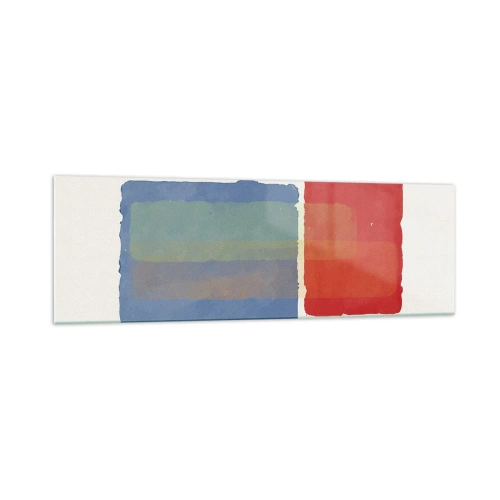 Schilderen op glas - De geest en de letter van de geometrie - 160x50 cm
