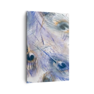 Schilderen op canvas - Pauwenogen compositie - 80x120 cm