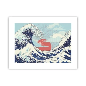Poster - Van Japanse inspiratie - 40x30 cm