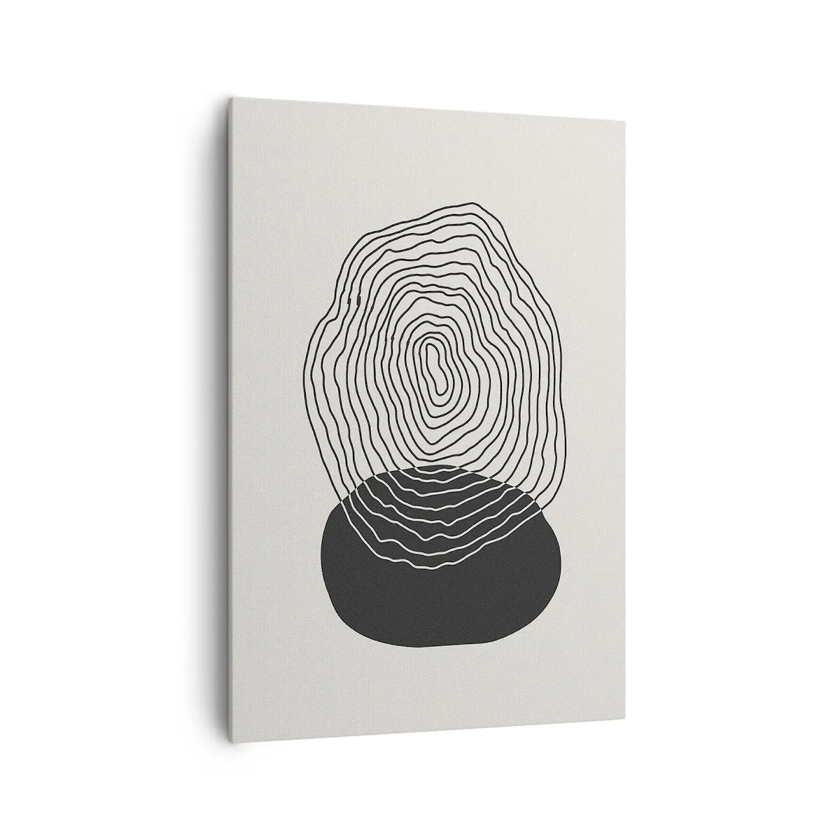 Schilderen op canvas - Duur en spiertrekkingen - 70x100 cm