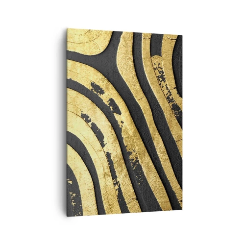 Schilderen op canvas - Alles vloeit - 70x100 cm