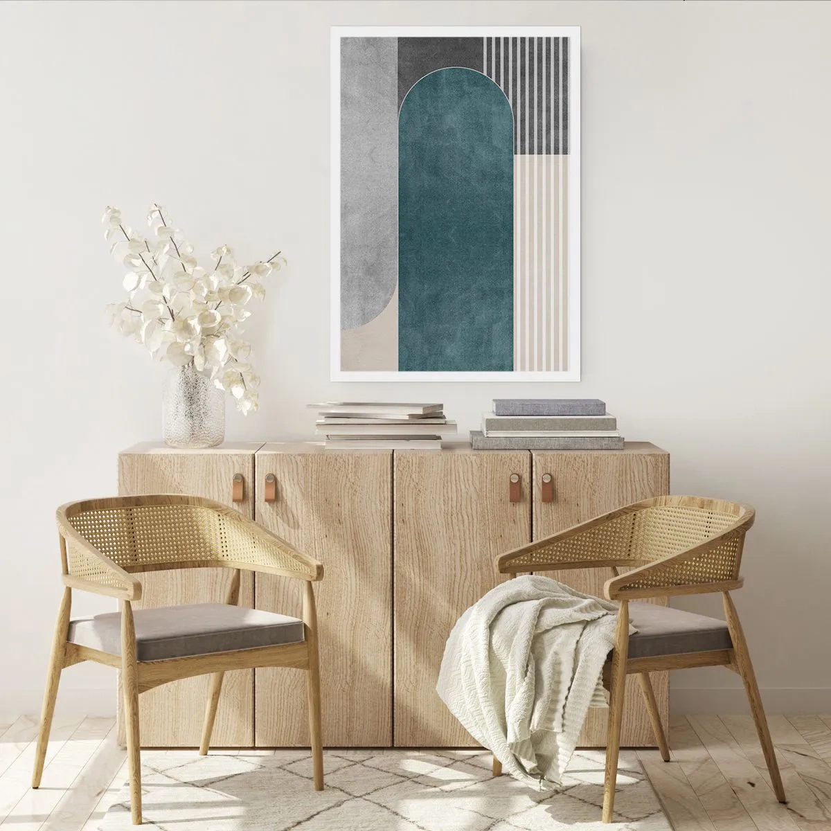 Poster - Compositie op niveau - 30x40 cm