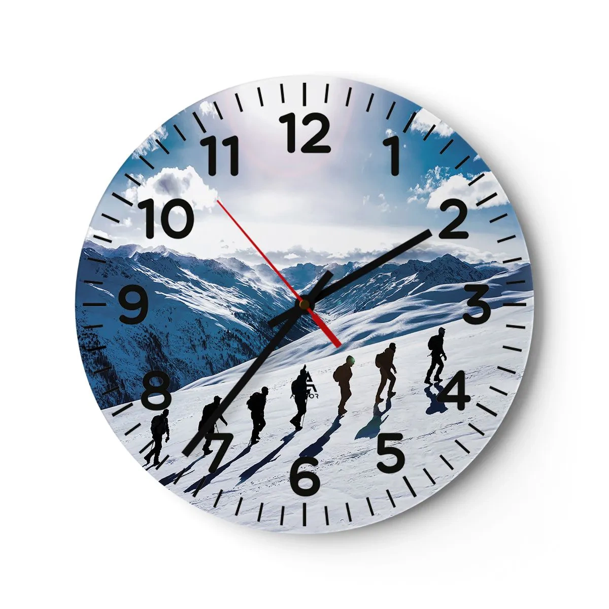 Wandklok - Klok - Het team van de veroveraars - 30x30 cm