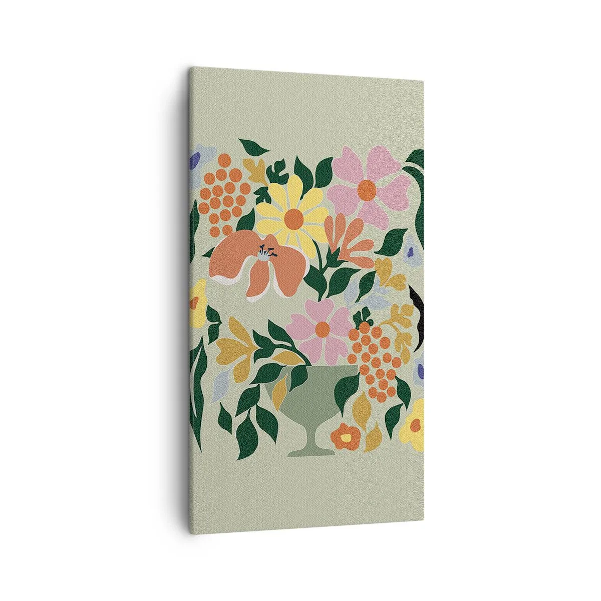 Schilderen op canvas - Een boeket vol leven - 45x80 cm