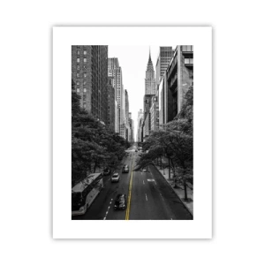 Poster - New York ochtend - 30x40 cm