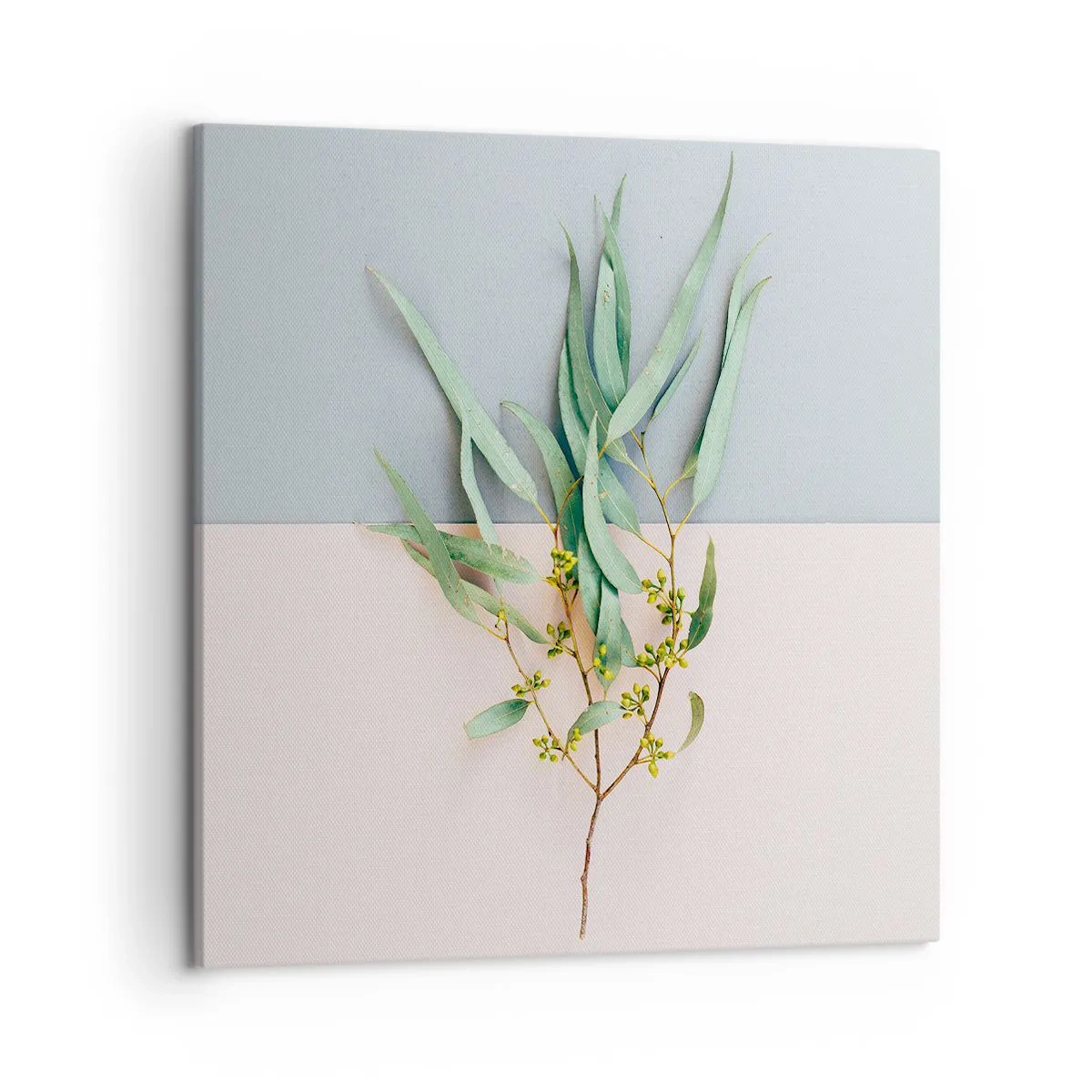 Schilderen op canvas - Subtiliteit in pastelkleuren - 50x50 cm