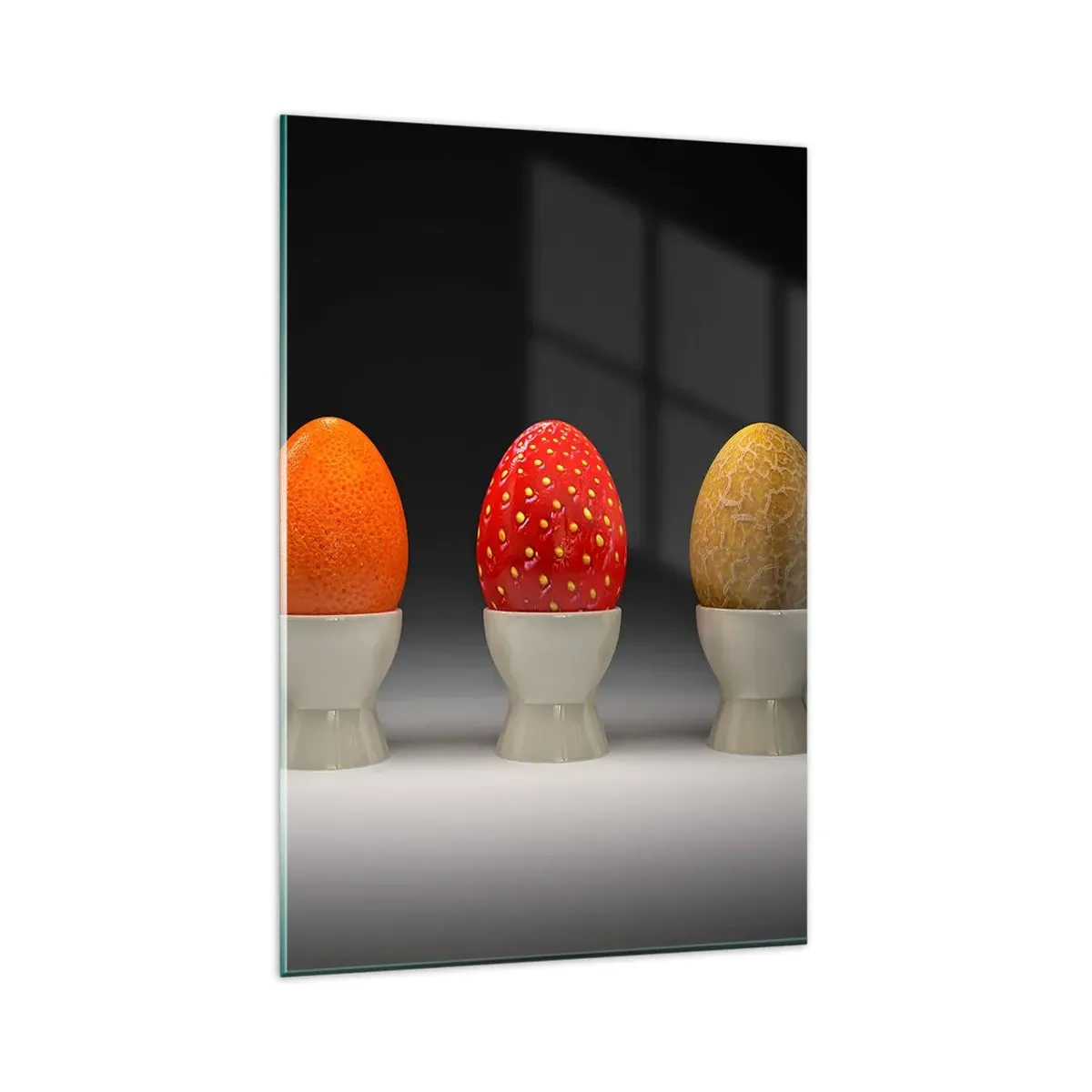 Schilderen op glas - Fruit ontbijt - 80x120 cm