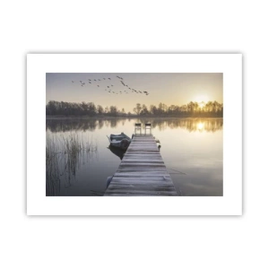 Poster - Ik ben zo terug - 40x30 cm