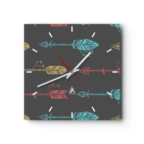 Wandklok - Klok - In de verordening - 30x30 cm
