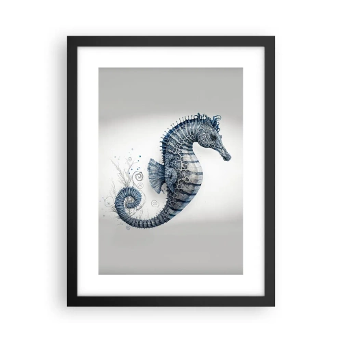 Poster in een zwarte lijst - Een subtiele grap van de natuur - 30x40 cm