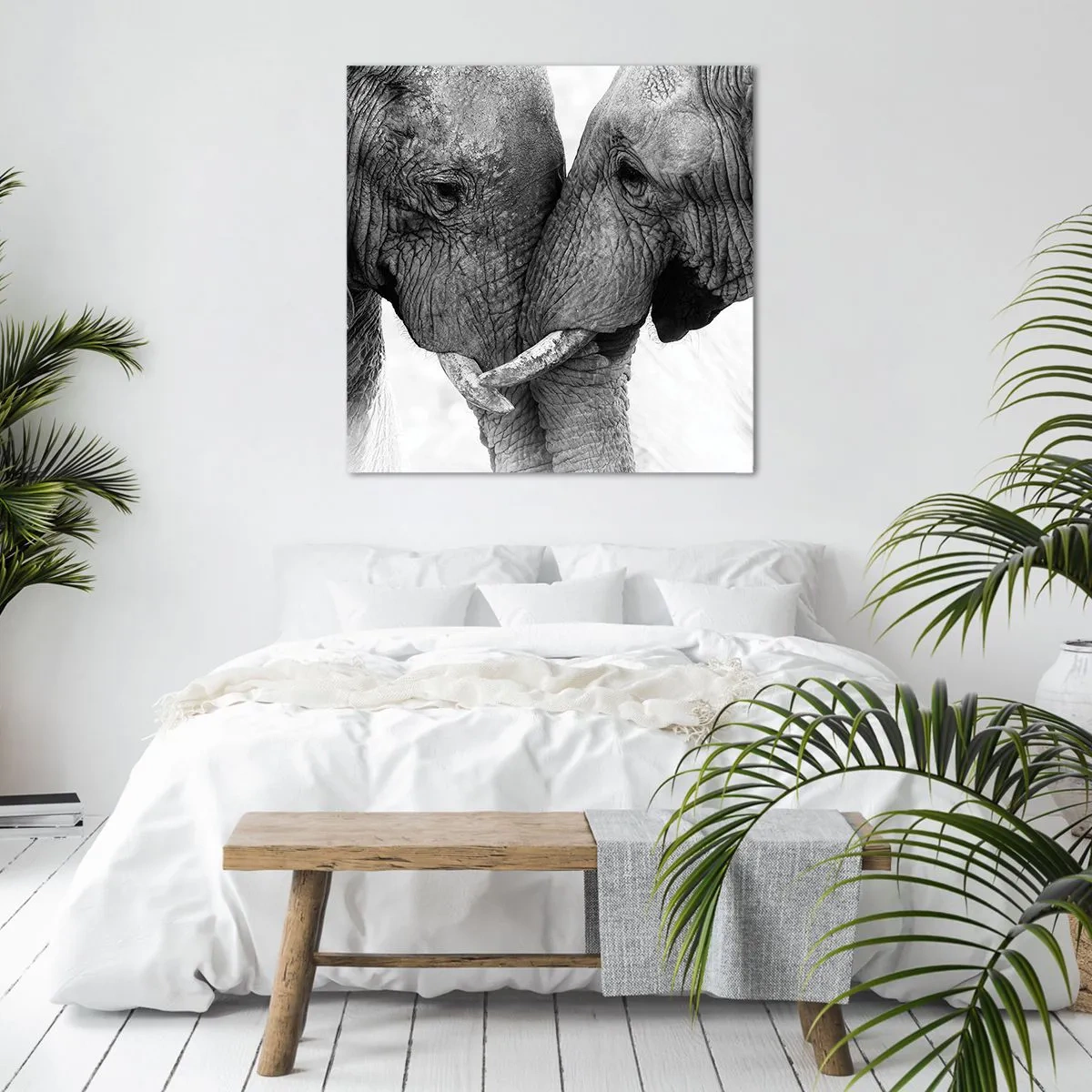 Schilderen op canvas - Oprechte bekentenis - 60x60 cm