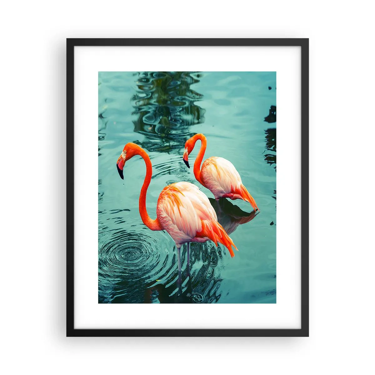 Poster in een zwarte lijst - We zijn nu in de mode - 40x50 cm