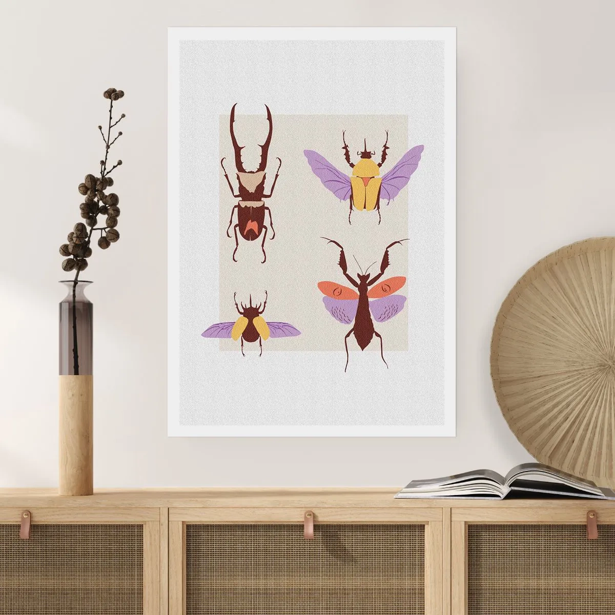 Poster - Insectenwereld - 50x70 cm