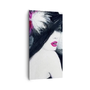 Schilderen op canvas - Altijd een geheim - 65x120 cm