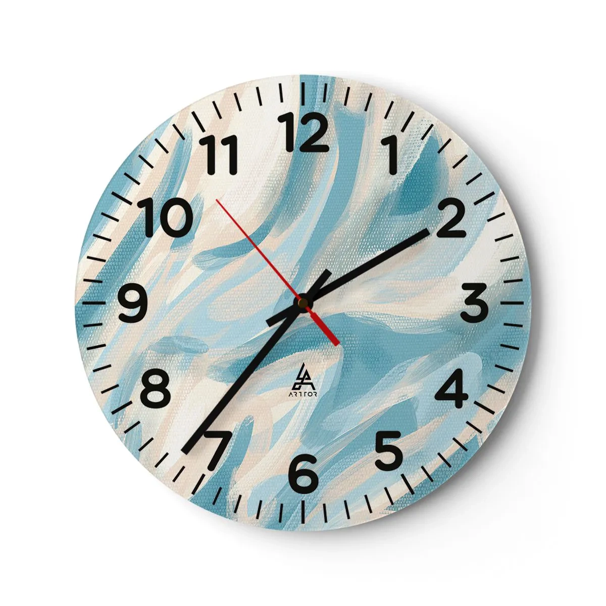 Wandklok - Klok - Lente briesjes - 30x30 cm