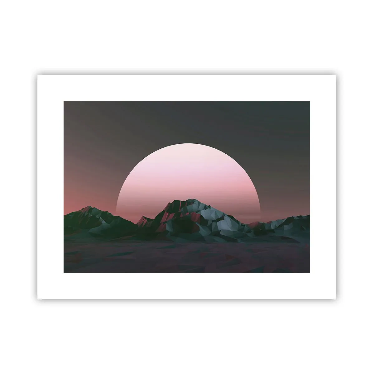 Poster - In een naburig sterrenstelsel - 40x30 cm