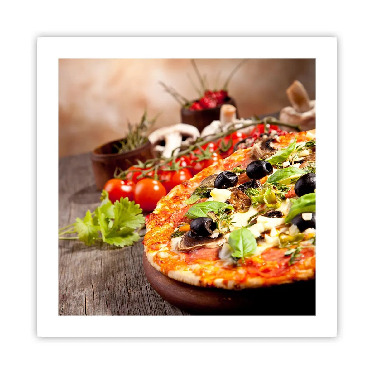 Poster - Van de tellurische ingrediënten - 50x50 cm