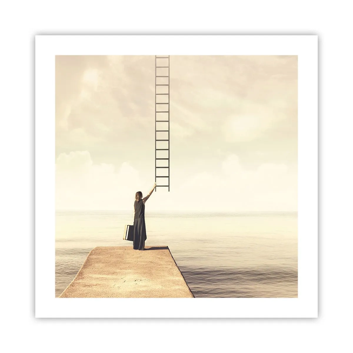 Poster - Een magische reis - 50x50 cm