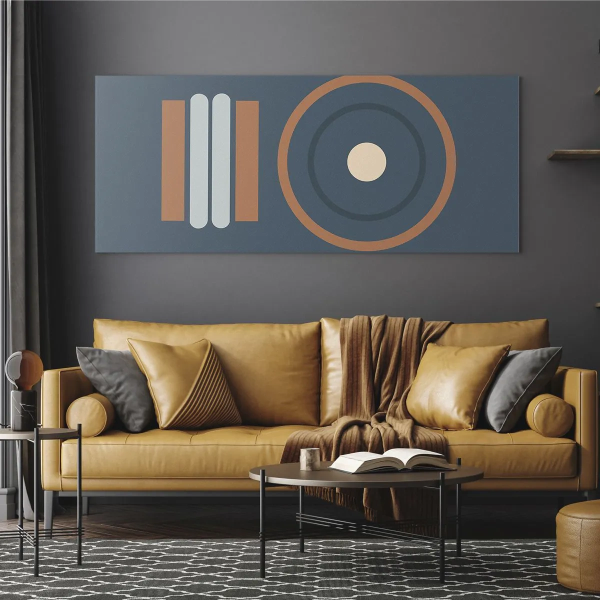 Schilderen op glas - De essentie van dingen - 120x50 cm