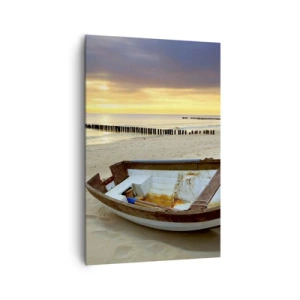 Schilderen op canvas - Er zijn geen mooiere stranden meer - 80x120 cm