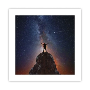 Poster - De Kracht is bij mij! - 40x40 cm