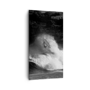 Schilderen op canvas - Uitdaging aanvaard! - 55x100 cm