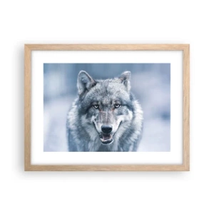 Een poster in een licht eiken lijst - Ga jij de uitdaging aan? - 40x30 cm