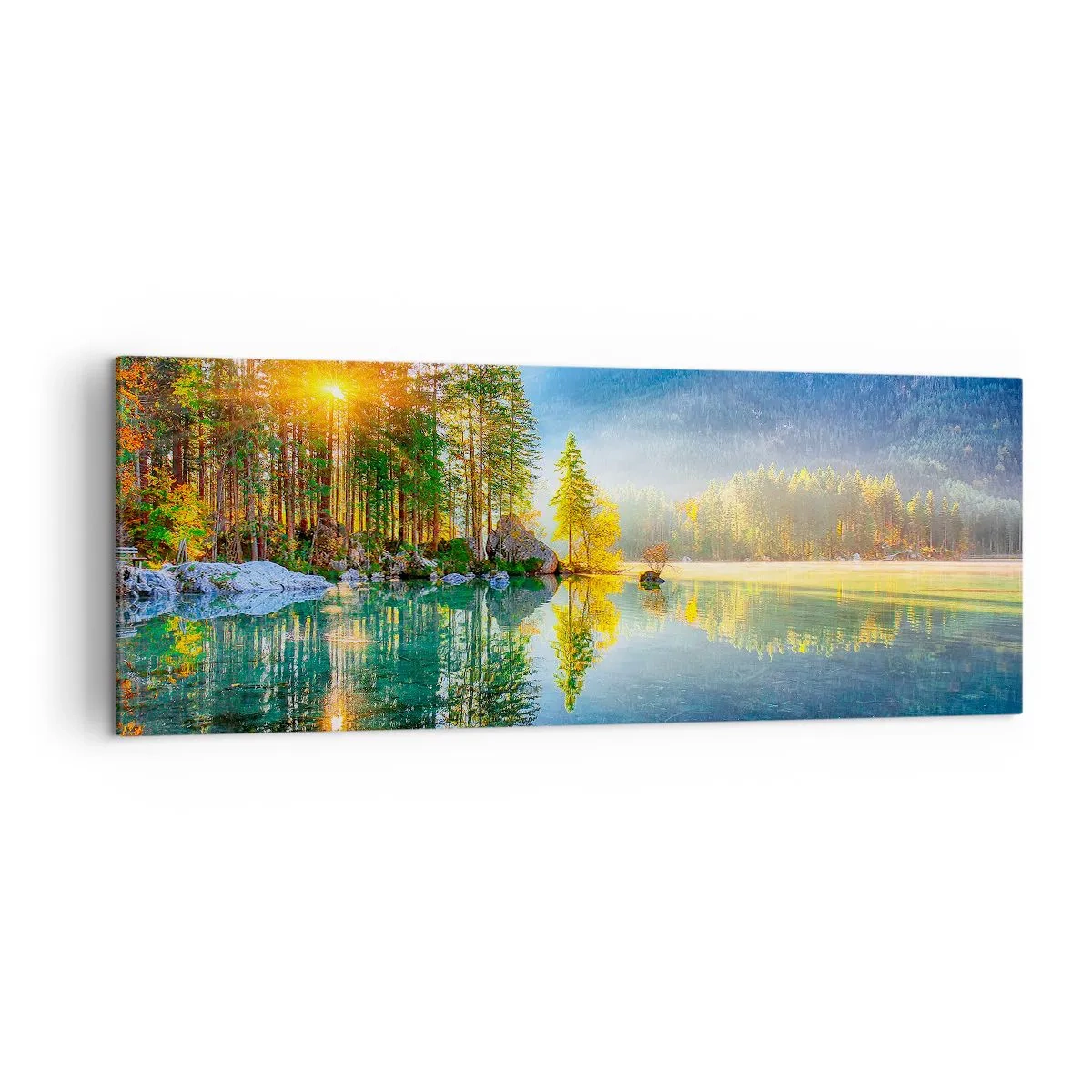 Schilderen op canvas - Majesteit en zoetheid - 140x50 cm