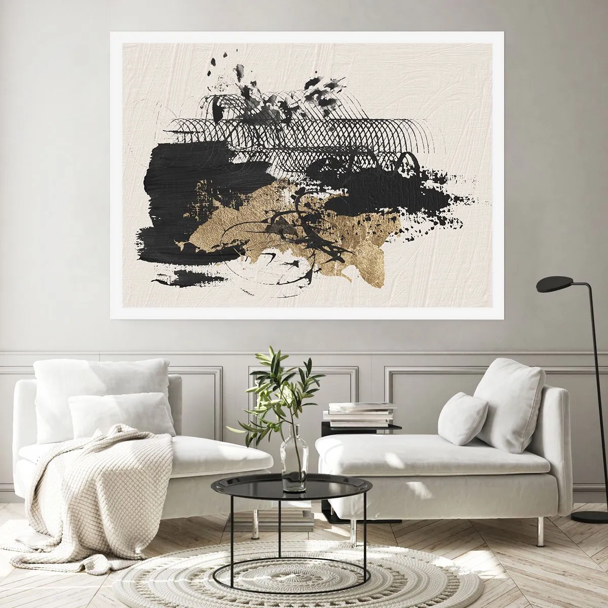 Poster - Compositie met passie - 100x70 cm