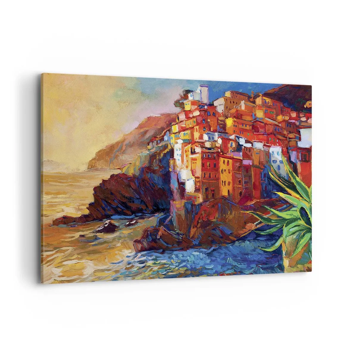 Schilderen op canvas - Italiaanse sfeer - 100x70 cm