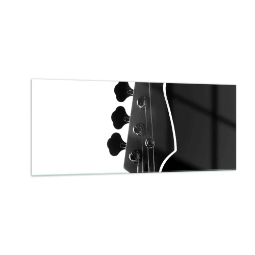 Schilderen op glas - Rock stilte - 100x40 cm