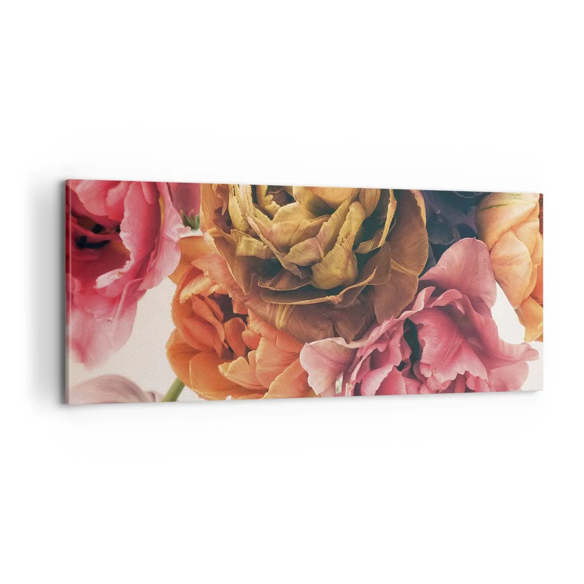 Schilderen op canvas - Een viering van het leven - 100x40 cm