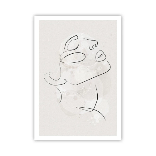 Poster - De omtrek van een droom - 70x100 cm