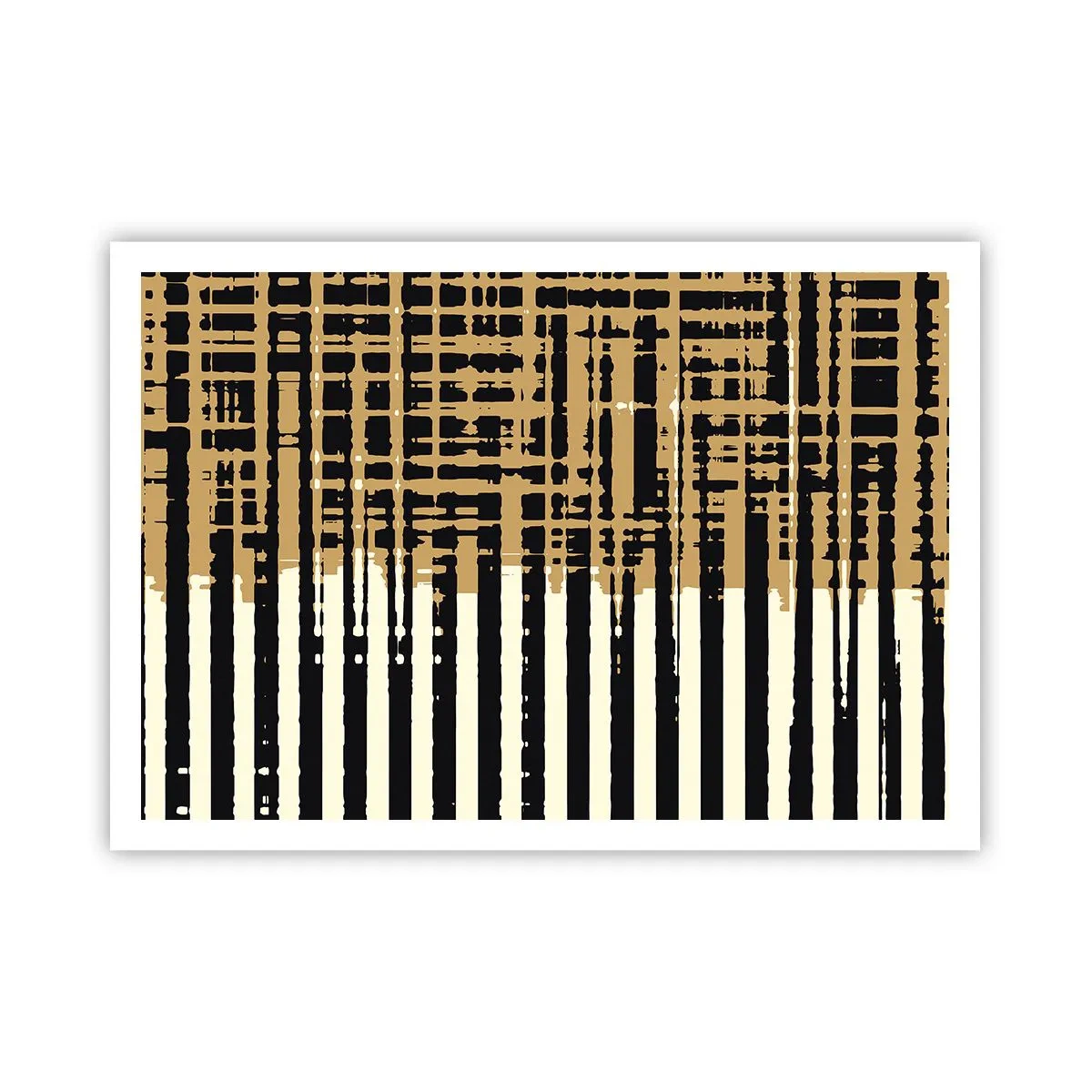 Poster - Architecturale abstractie - 100x70 cm