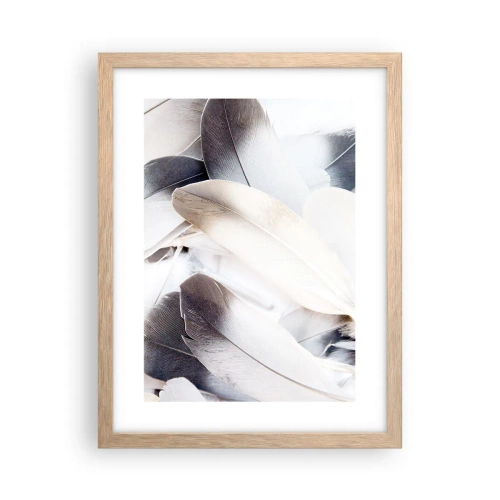 Een poster in een licht eiken lijst - Bijna engelachtig - 30x40 cm