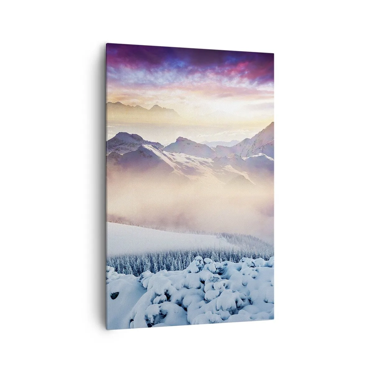 Schilderen op canvas - De kracht en puurheid van de natuur - 80x120 cm