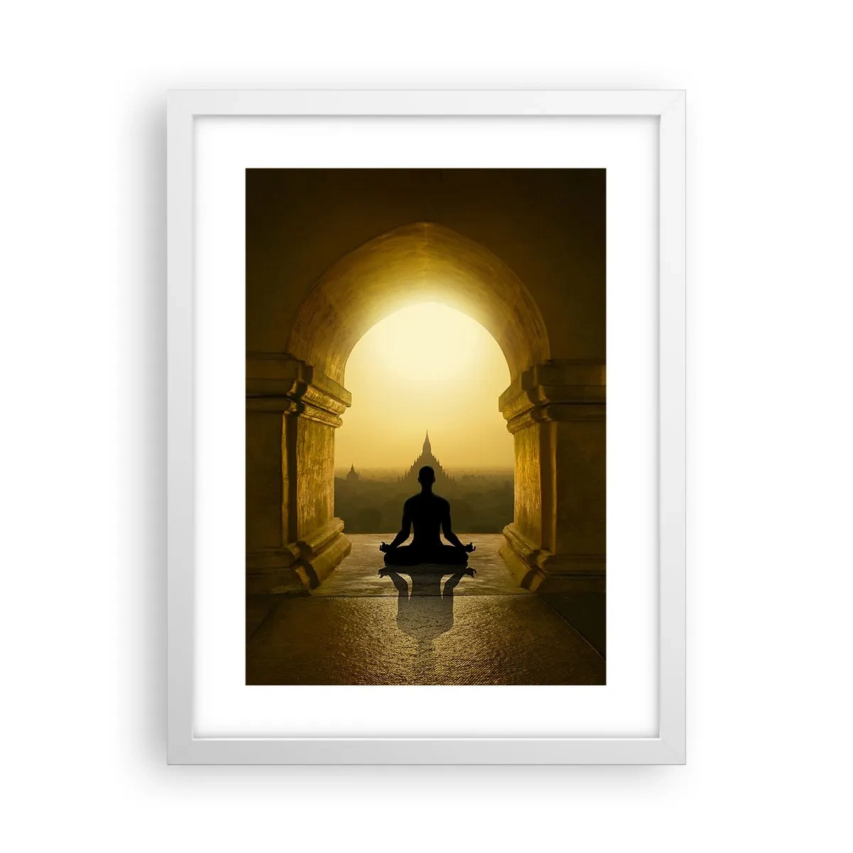 Poster in een witte lijst - Volledige harmonie - 30x40 cm