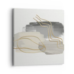 Schilderen op canvas - Duur en beweging - 30x30 cm