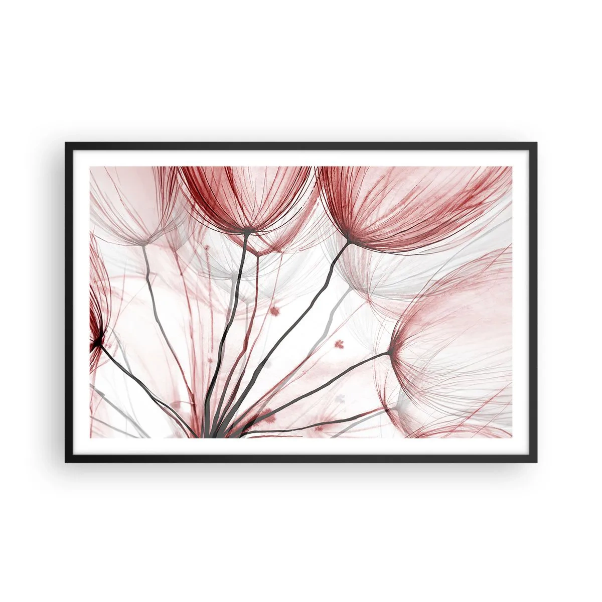 Poster in een zwarte lijst - Vóór het vertrek - 91x61 cm