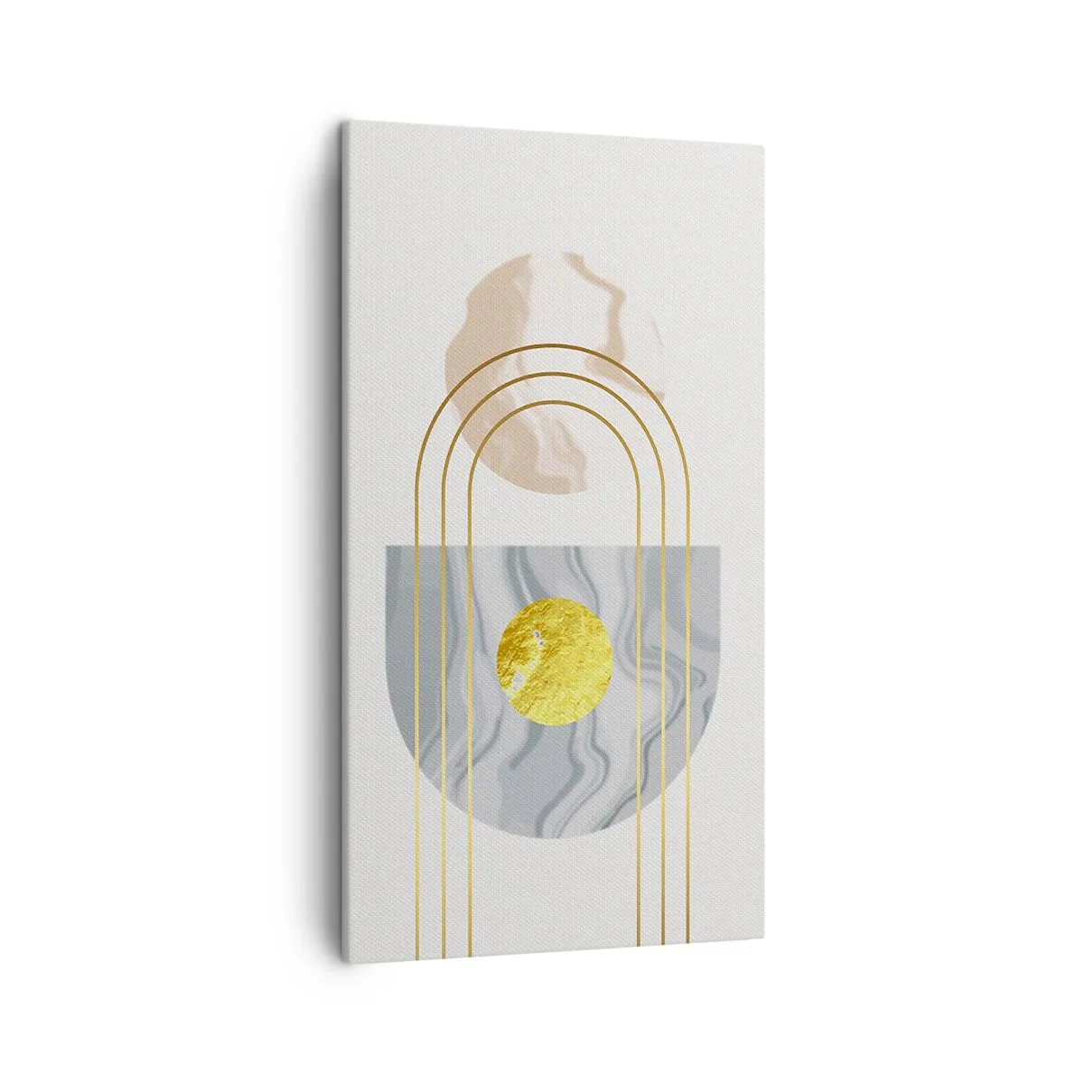 Schilderen op canvas - Helderheid en schittering - 45x80 cm