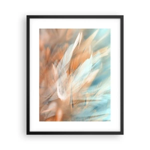 Poster in een zwarte lijst - In het land van zachtheid - 40x50 cm