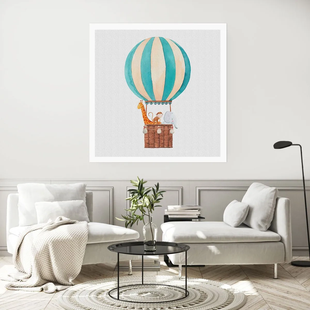 Poster - Fantastische reis - 40x40 cm